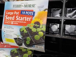 lot 30 image: Ferry-Morse Large Pot Seed Starter...