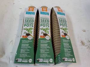 lot 41 image: 72 ct Back to the Roots Organic Pea...