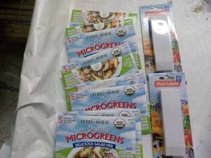 lot 48 image: Ferry-Morse Organic Microgreens Sal...