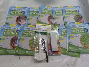 lot 50 image: Ferry-Morse Microgreen Seed Mats an...