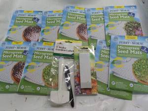 lot 52 image: Ferry-Morse Microgreen Seed Mats an...