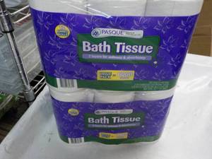 lot 68 image: 24 Rolls Pasque 2 Ply Bath Tissue...