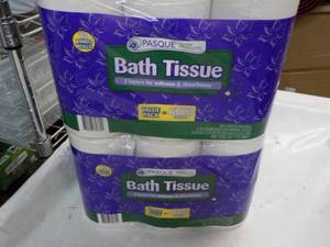 lot 72 image: 24 Rolls Pasque 2 Ply Bath Tissue...