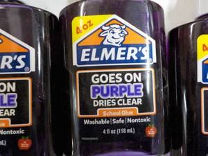lot 75 image: 20 ct Elmers 4 oz School Glue...