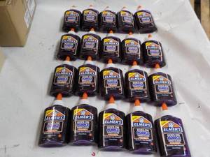 lot 78 image: 20 ct Elmers 4 oz School Glue...