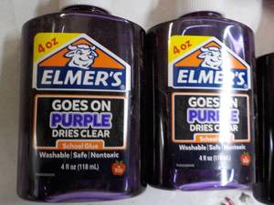 lot 79 image: 20 ct Elmers 4 oz School Glue...