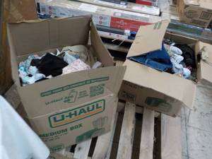 lot 81 image: 2 Large boxes of Previously Worn Cl...
