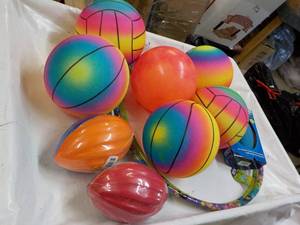lot 99 image: Balls and Fun Hoops...