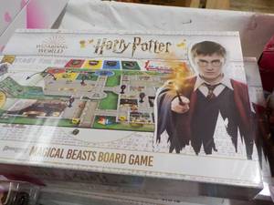 lot 101 image: Harry Potter Magical Beast Board Ga...