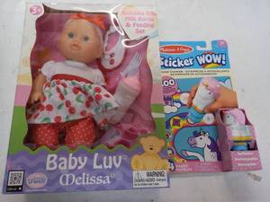 lot 112 image: Baby Luv Melissa and Melissa and Do...