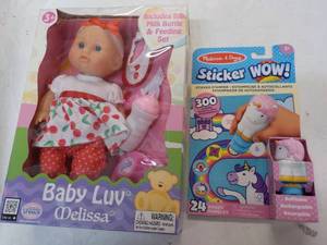 lot 113 image: Baby Luv Melissa and Melissa and Do...