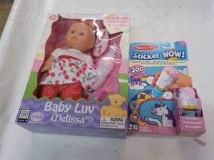 lot 114 image: Baby Luv Melissa and Melissa and Do...