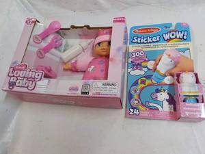lot 115 image: Loving Baby and Melissa and Doug St...