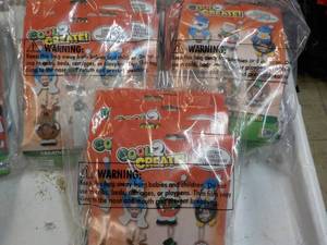 lot 130 image: 3 ct Cool 2 Create Kits - 18 kits t...