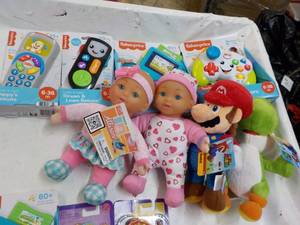 lot 135 image: toys...