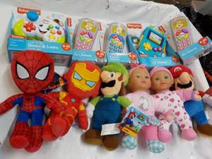 lot 136 image: toys...