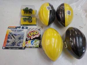 lot 142 image: Footballs, UNO Cards and Toys...
