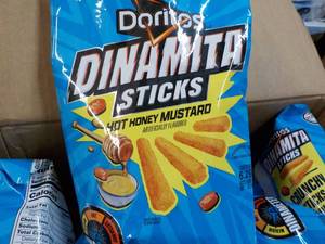 lot 154 image: 10 ct 9 oz bags Doritos Dinamita Ho...