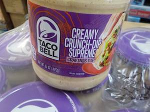 lot 164 image: 12 ct 15 oz Taco Creamy Crunch - Di...