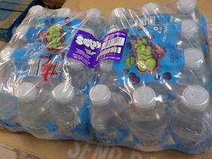 lot 167 image: 24 ct Splash Acai Grape Water...