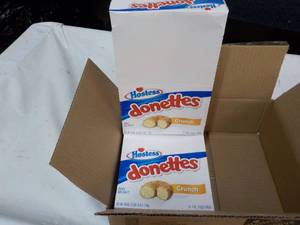 lot 179 image: 20 ct Hostess Donettes Crunch past...