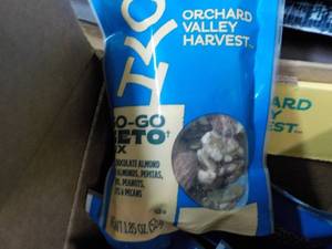lot 184 image: 14 ct 1.85 oz bags OVH Go-Go Keto M...