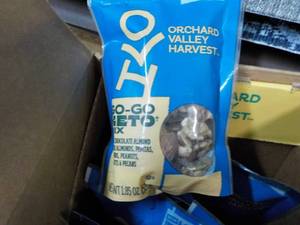 lot 186 image: 14 ct 1.85 oz bags OVH Go-Go Keto M...