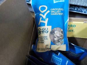 lot 187 image: 14 ct 1.85 oz bags OVH Go-Go Keto M...