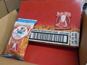 lot 234 image: 20 ct Dees Nuts Ranch and Sriracha...