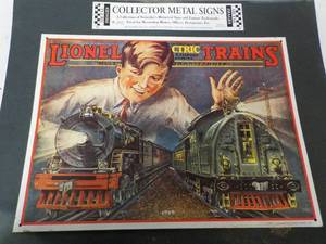 lot 304 image: Collector Metal Train Sign 12 x 16...