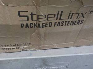 lot 317 image: Steellinx Packaged Fasteners 30 lbs...
