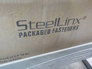 lot 319 image: Steellinx Packaged Fasteners 30 lbs...