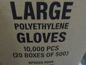 lot 325 image: Case of 10,000 size Large Single Us...