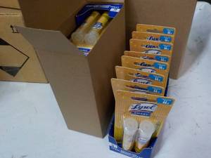 lot 345 image: Case of 32 Lysol Smart Refills...