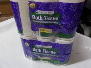 lot 347 image: 24 Rolls Pasque 2 Ply Bath Tissue...