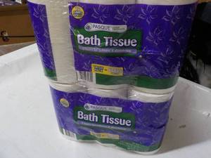 lot 348 image: 24 Rolls Pasque 2 Ply Bath Tissue...