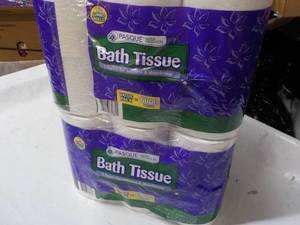 lot 349 image: 24 Rolls Pasque 2 Ply Bath Tissue...