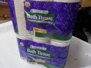 lot 351 image: 24 Rolls Pasque 2 Ply Bath Tissue...