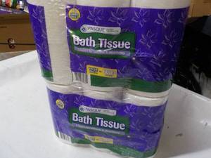 lot 353 image: 24 Rolls Pasque 2 Ply Bath Tissue...