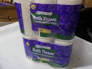 lot 355 image: 24 Rolls Pasque 2 Ply Bath Tissue...