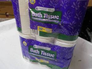 lot 356 image: 24 Rolls Pasque 2 Ply Bath Tissue...