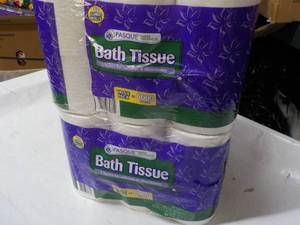 lot 357 image: 24 Rolls Pasque 2 Ply Bath Tissue...