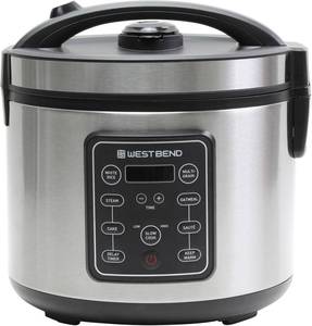 lot 12 image: West Bend 20 Cup Multi-Function Rice Cooker