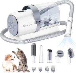 lot 27 image: Bawetech Dog Grooming Vacuum Kit