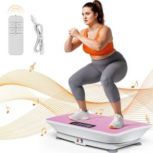 lot 30 image: Feierdun Vibration Plate Exercise Machine (Black)