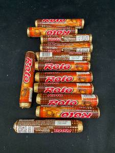 lot 6 image: Set of 12 Rolo Chocolate Candy Rolls - Best Before April 2024