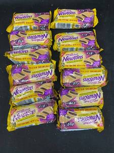 lot 22 image: MM - Lot of 12 Packaged Fig Newtons - Made with Real Fruit