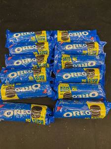 lot 31 image: SS - Lot of 12 King Size Oreo Cookies - 10 Cookies Per Pack, Best By May 22, 2024