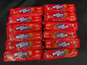 lot 302 image: I - Collection of 10 Packs of Nutter Butter Peanut Butter Sandwich Cookies