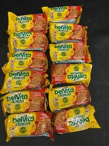 lot 333 image: ZZ - Lot of 12 BelVita Crunchy Breakfast Biscuits - Cranberry Orange Flavor